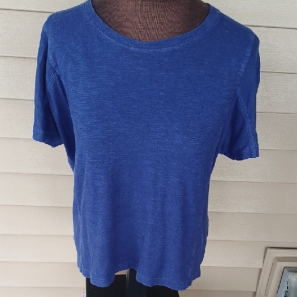 Eileen Fisher Tops - Eileen Fisher Purpkr Short Sleeve Top